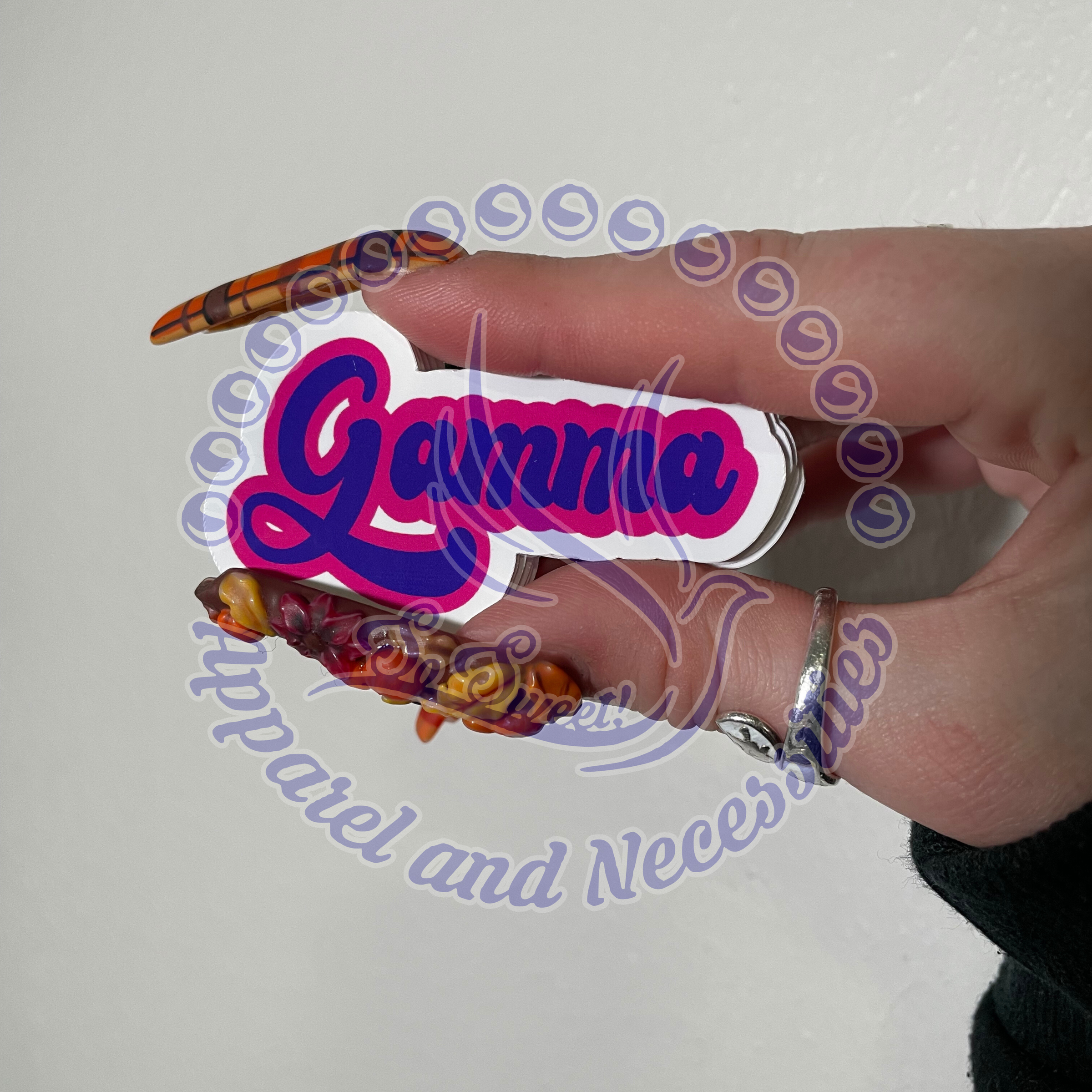 Gamma Graphic Stickers | So Sweet! Apparel & Necessities