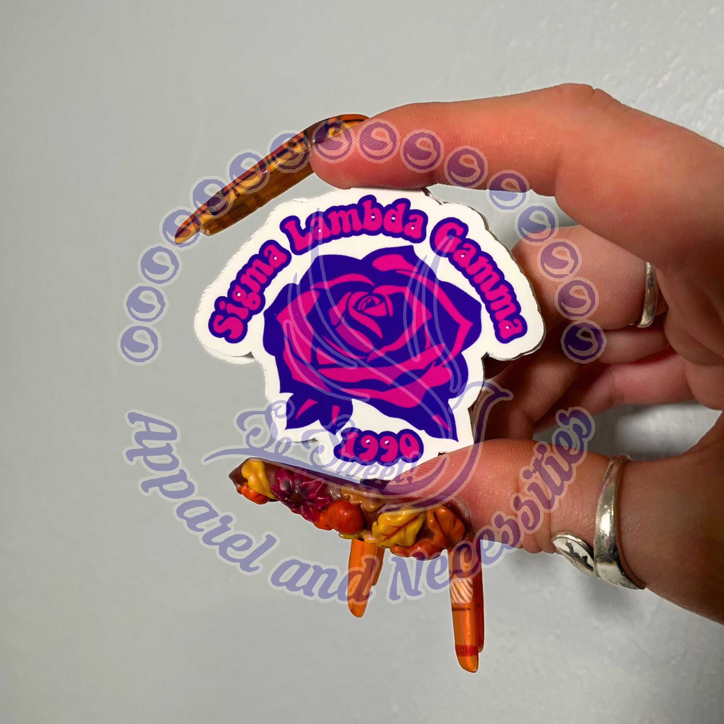 Gamma Graphic Stickers | So Sweet! Apparel & Necessities